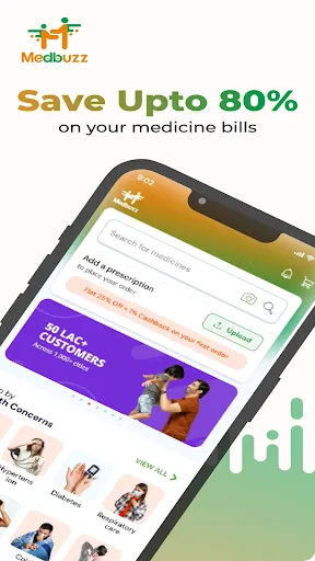 Скриншот 1 — Medbuzz - Generic Medicine App