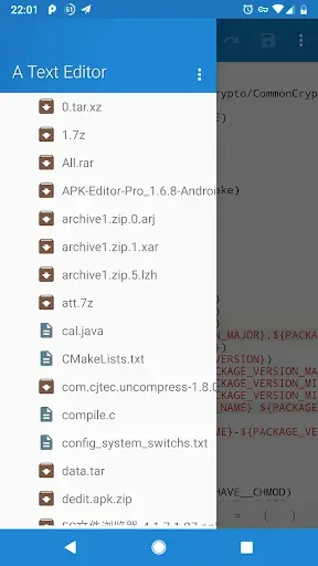 Скриншот 2 — NMM File Manager / Text Edit