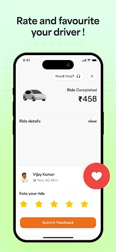 Скриншот 5 — Bharat Taxi - Cab, Auto & Bike