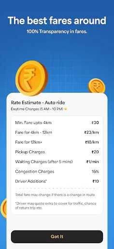 Скриншот 6 — Bharat Taxi - Cab, Auto & Bike
