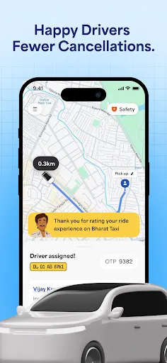 Скриншот 8 — Bharat Taxi - Cab, Auto & Bike