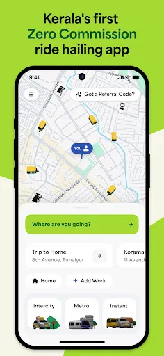 Скриншот 8 — Kerala Savaari - Ride Booking