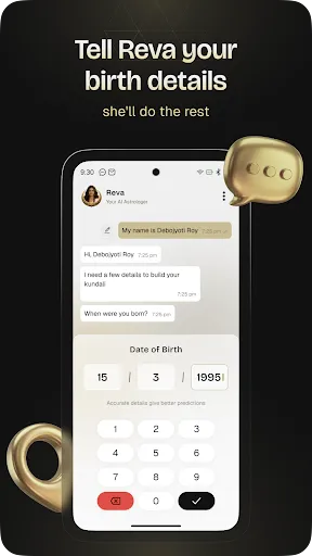 Скриншот 4 — Reva - Personal AI Astrologer
