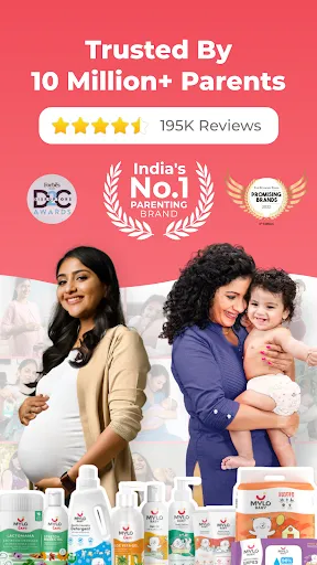 Скриншот 1 — Mylo Pregnancy & Parenting App
