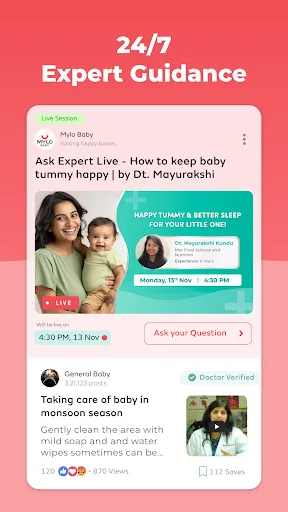 Скриншот 7 — Mylo Pregnancy & Parenting App