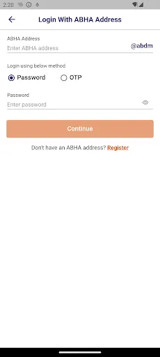Скриншот 1 — ABHA