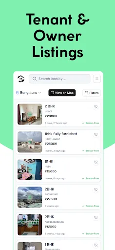 Скриншот 2 — NextFlat - Flatmates & PGs
