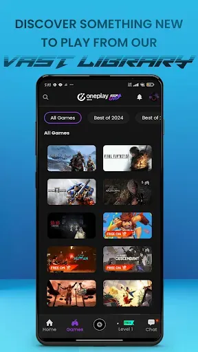 Скриншот 4 — OnePlay Cloud Gaming & PC