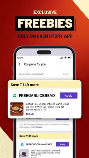 Скриншот 3 — Oven Story Pizza- Delivery App
