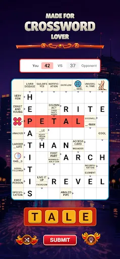 Скриншот 1 — Crossword Go!