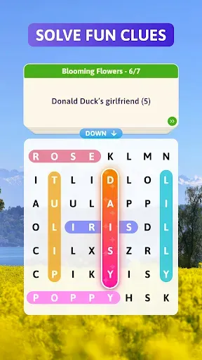Скриншот 1 — Crossword Search: Word Puzzles
