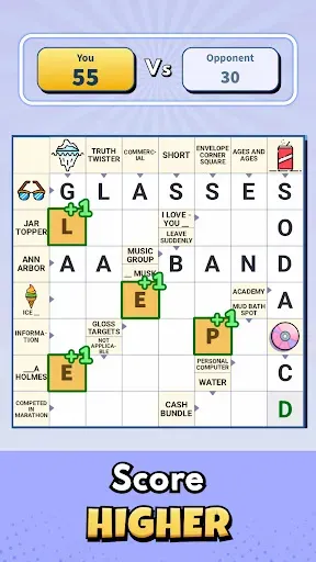 Скриншот 4 — 1v1 Crossword GO