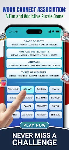 Скриншот 1 — Word Connect Association