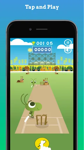 Скриншот 2 — Doodle Cricket - Cricket Game