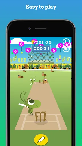 Скриншот 3 — Doodle Cricket - Cricket Game
