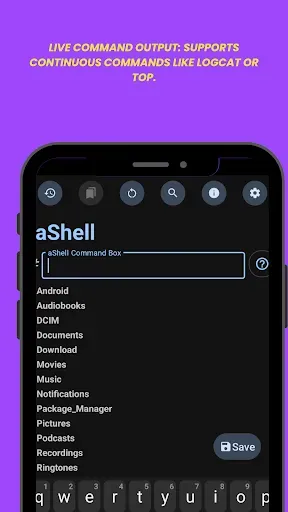 Скриншот 3 — aShell - Your Local ADB Shell