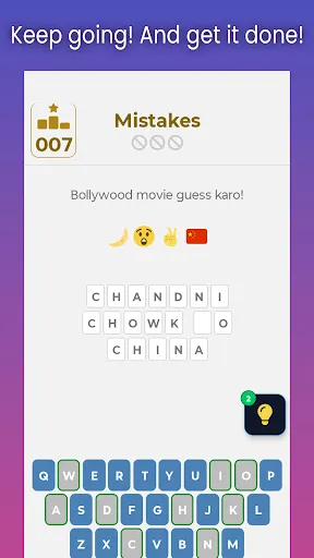Скриншот 4 — Bollywood Movie Emoji Quiz