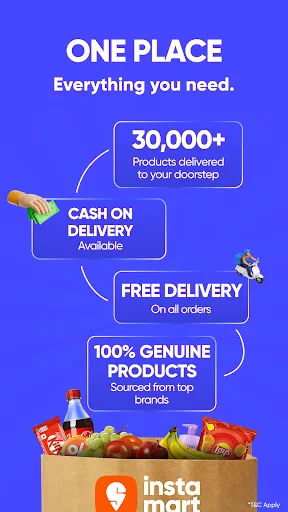 Скриншот 5 — Instamart: Groceries & more