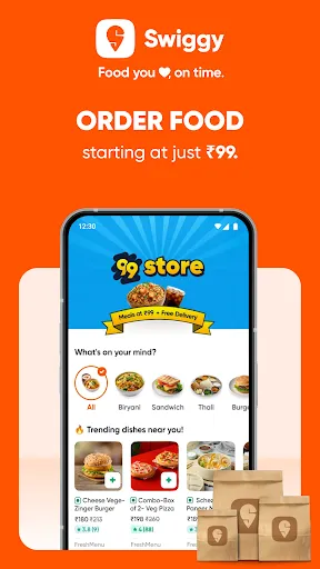 Скриншот 2 — Swiggy: Food Instamart Dineout