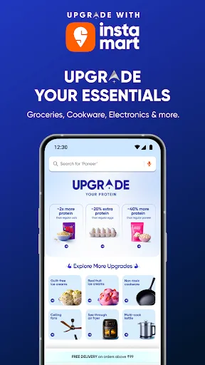 Скриншот 3 — Swiggy: Food Instamart Dineout