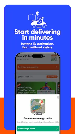 Скриншот 4 — Instamart Delivery Partner App