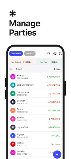 Скриншот 3 — Invoicing Billing GST - Swipe