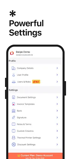 Скриншот 8 — Invoicing Billing GST - Swipe