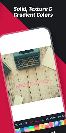 Скриншот 2 — Typora: Text On Photo Editor