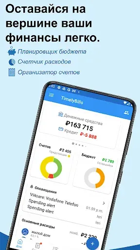 Скриншот 1 — Счетчик бюджета и расходов