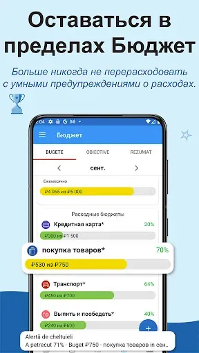 Скриншот 4 — Счетчик бюджета и расходов