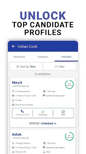Скриншот 3 — WorkIndia Recruiter App
