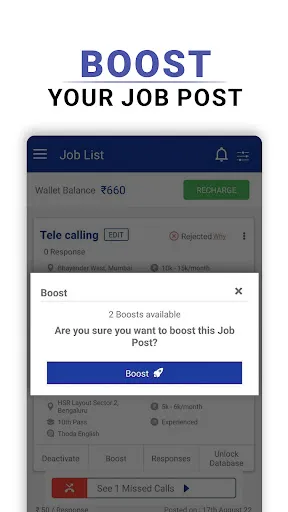 Скриншот 4 — WorkIndia Recruiter App