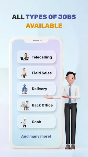 Скриншот 1 — WorkIndia Job Search App