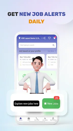Скриншот 2 — WorkIndia Job Search App