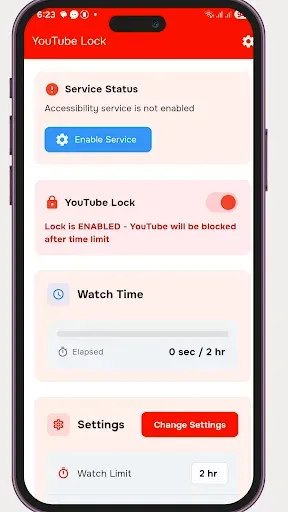 Скриншот 4 — YouTube Lock - Parent Control