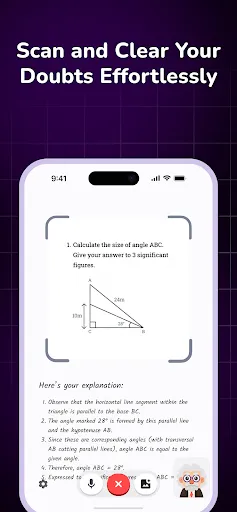Скриншот 2 — Professor Curious: AI Tutor