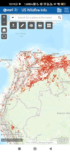 Скриншот 5 — Incendios Activos | EN VIVO