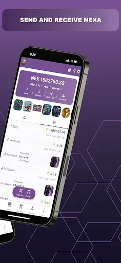Скриншот 3 — Wally Nexa Wallet