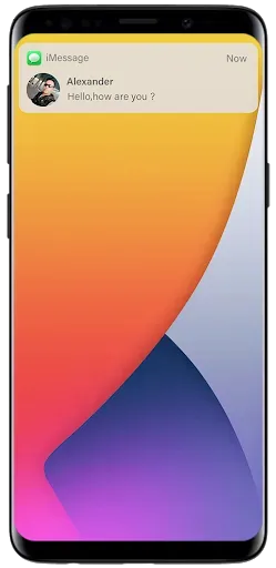 Скриншот 2 — Notification iOS Theme