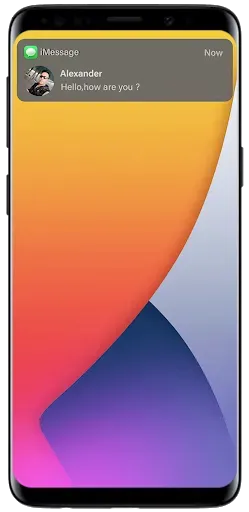 Скриншот 3 — Notification iOS Theme