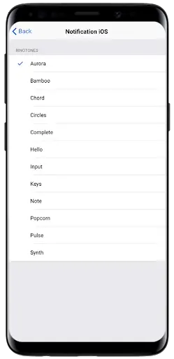 Скриншот 5 — Notification iOS Theme