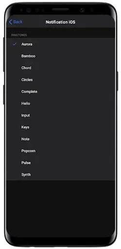 Скриншот 7 — Notification iOS Theme