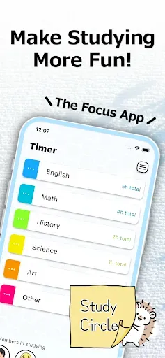 Скриншот 1 — Study Circle - The Focus App