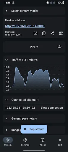 Скриншот 2 — ScreenStream