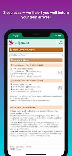 Скриншот 8 — Tripozo: Train Flight & Travel