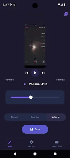 Скриншот 3 — Video Speed Changer PRO