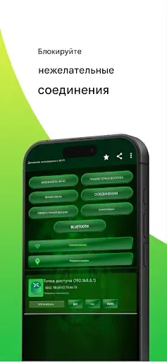 Скриншот 2 — Проверка домашней сети WiFi