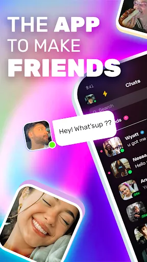 Скриншот 1 — Wizz App - chat now