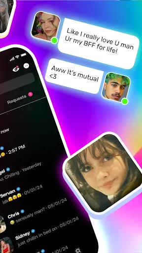 Скриншот 2 — Wizz App - chat now
