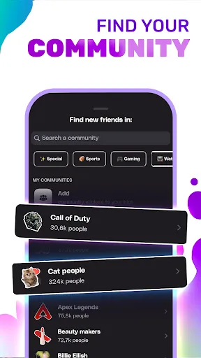 Скриншот 3 — Wizz App - chat now